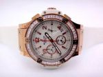 Hublot Geneve Big Bang Replica Watches w Diamond Bezel 41mm For Sale